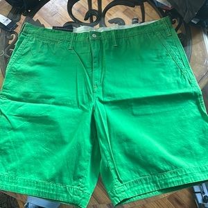 Brand new polo short. Stain on the inside seam waistline